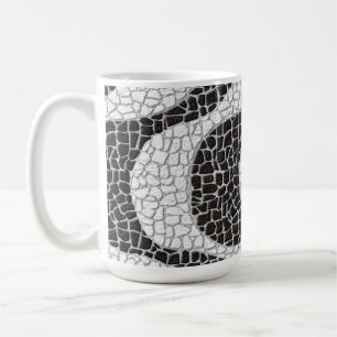 Copacabana Sidewalk Brazilian pattern Coffee Mug