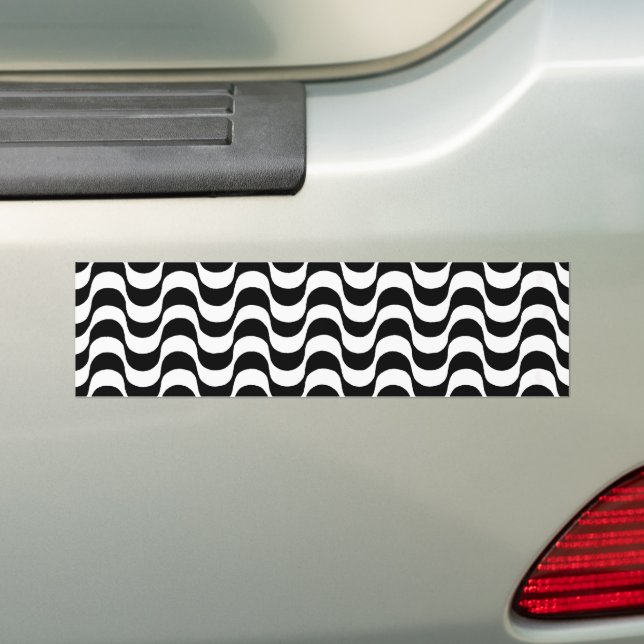 Copacabana sidewalk bumper sticker (On Car)