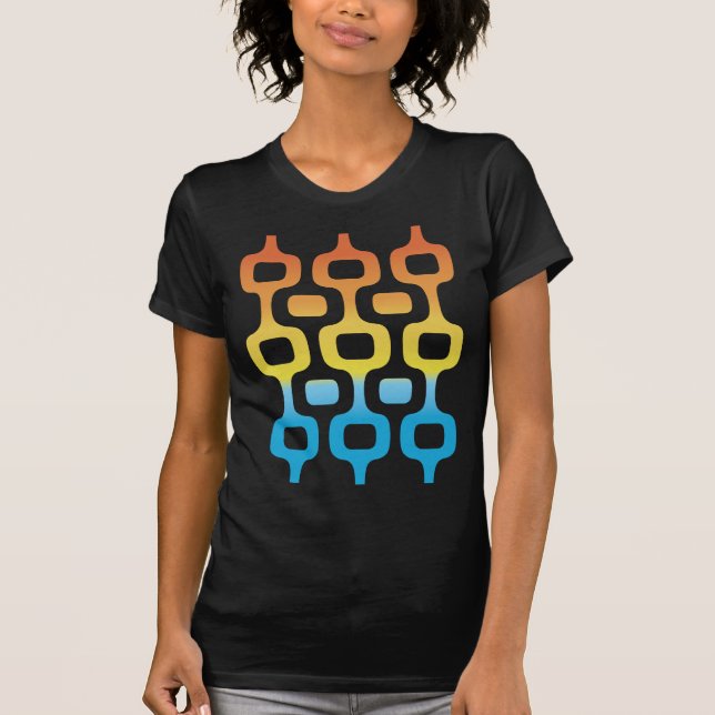Copacabana Sidewalk Rio Brasil T-Shirt (Front)