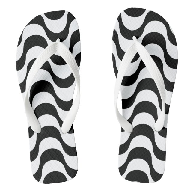 Copacabana Style inspired Rio de Janeiro's beach Flip Flops (Footbed)