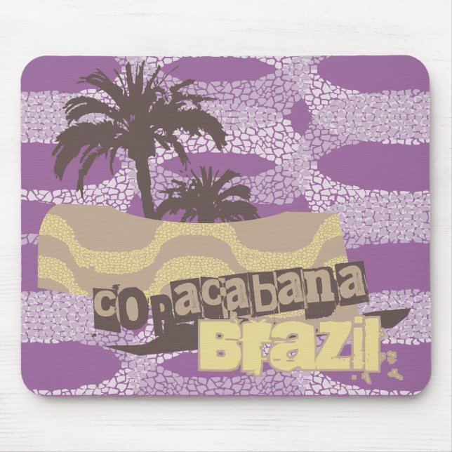 Copacabana Tshirts and Gifts Mouse Mat (Front)