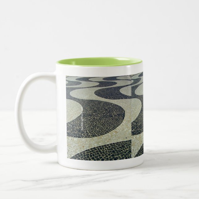 Copacabana Two-Tone Coffee Mug (Left)