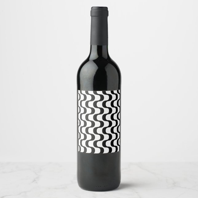 Copacabana Vertical Wine Label (Front)