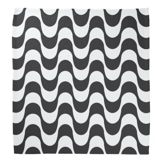 Copacabana waves pattern. bandana | Zazzle.co.uk