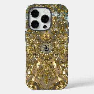 Copachatlin Damask Monogram iPhone 16 Pro Case