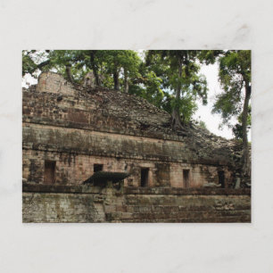 copán building postcard