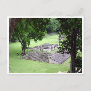 copán honduras ruins postcard