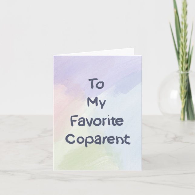 Coparent Card (Front)