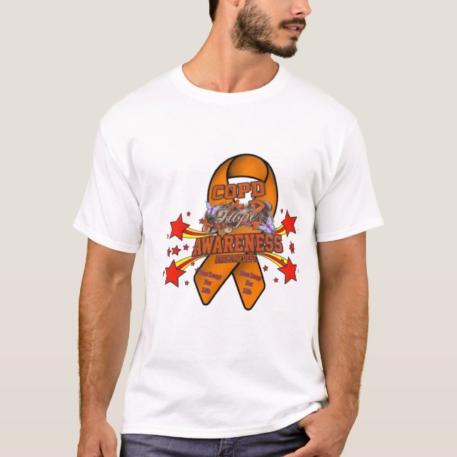 COPD AWARENESS 2023 fighter T-Shirt (Front)