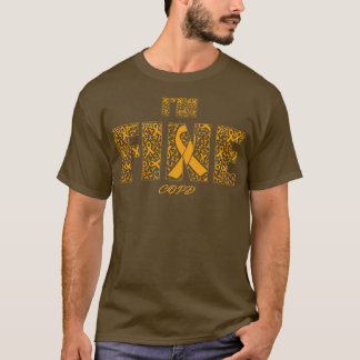 COPD Awareness Fine Ribbons In This Family We Figh T-Shirt