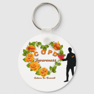 COPD AWARENESS KEY RING