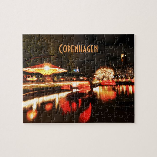 Copenhagen at Christmas Jigsaw Puzzle (Horizontal)