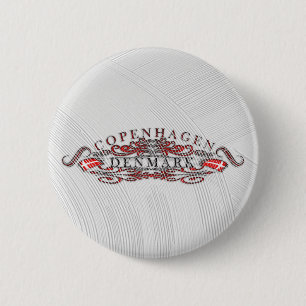 Copenhagen Calling 6 Cm Round Badge