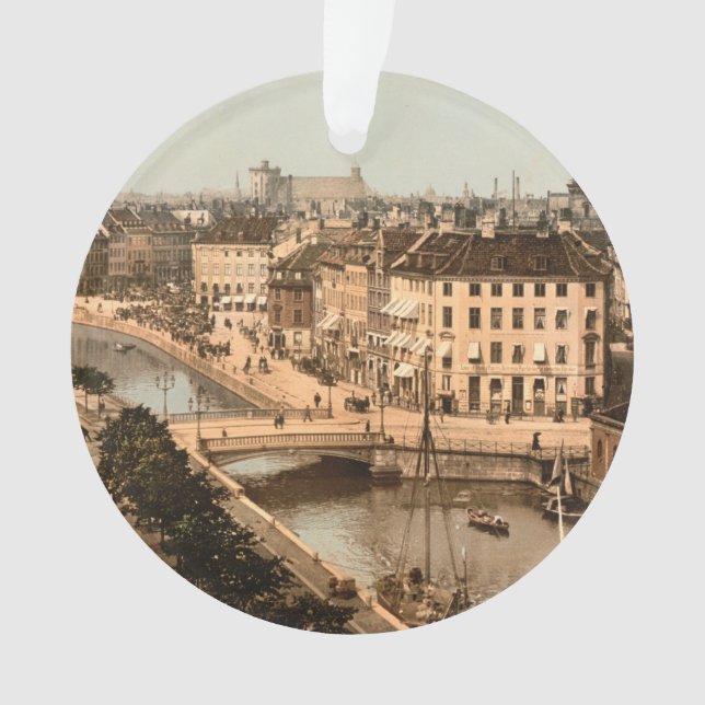 Copenhagen City, Denmark Ornament (Front)