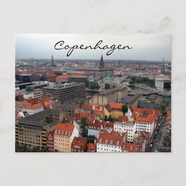 copenhagen city postcard (Front)