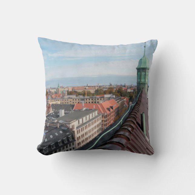 Copenhagen Cityscape Cushion (Front)