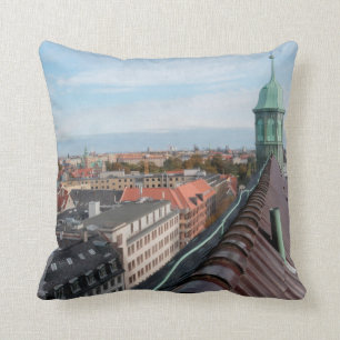 Copenhagen Cityscape Cushion