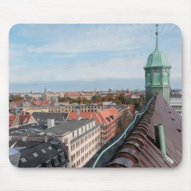 Copenhagen Cityscape Mouse Mat (Front)