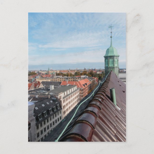 Copenhagen Cityscape Postcard (Front)