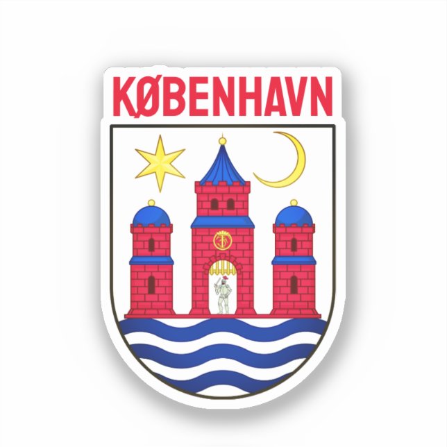 Copenhagen coat of arms - DENMARK (Front)