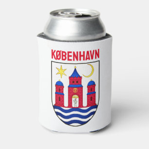 Copenhagen coat of arms - DENMARK Can Cooler