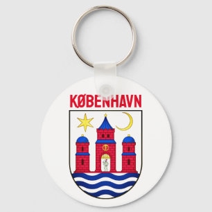 Copenhagen coat of arms - DENMARK Key Ring
