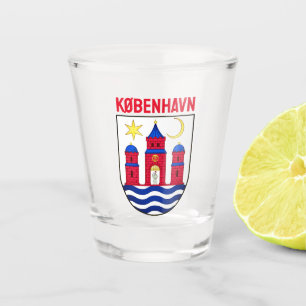 Copenhagen coat of arms - DENMARK Shot Glass