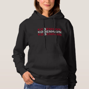 COPENHAGEN Danish Flag Hoodie