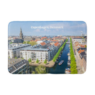 Copenhagen Denmark Bath Mat