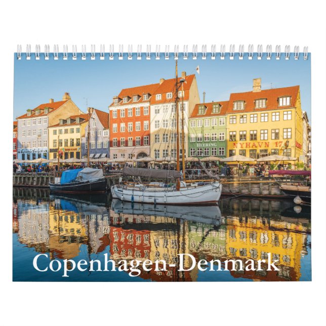 Copenhagen-Denmark Calendar (Cover)