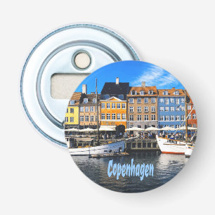 Copenhagen Denmark Capital Canal Homes Nyhavn Bottle Opener