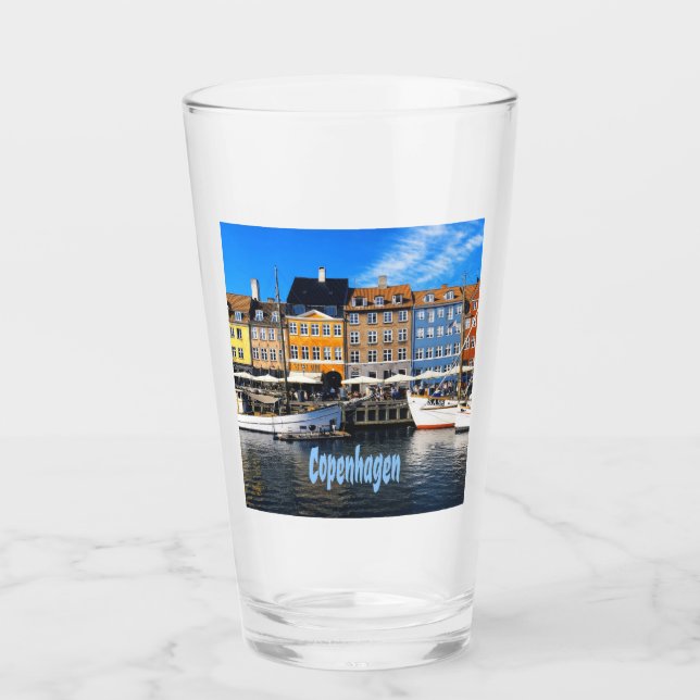 Copenhagen Denmark Capital Canal Homes Nyhavn Glass (Front)