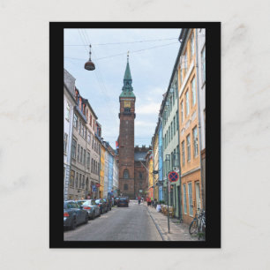 Copenhagen, Denmark, City Hall Postcard
