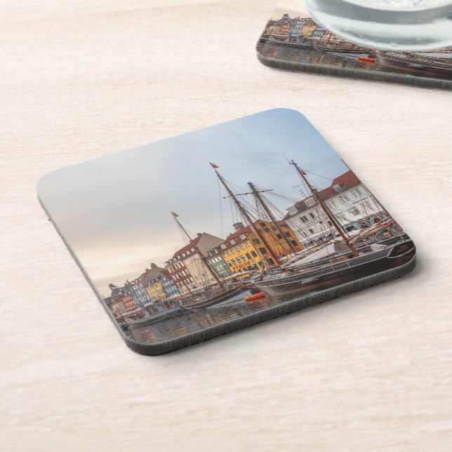 Copenhagen Denmark Coaster (Left Side)