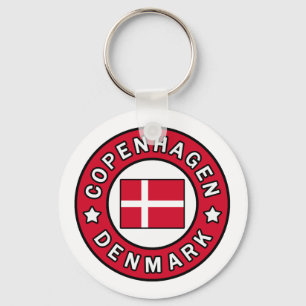 Copenhagen Denmark keychain