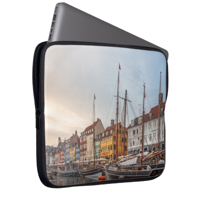 Copenhagen Denmark Laptop Sleeve (Front Right)