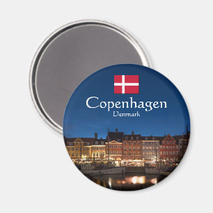 Copenhagen Denmark Magnet
