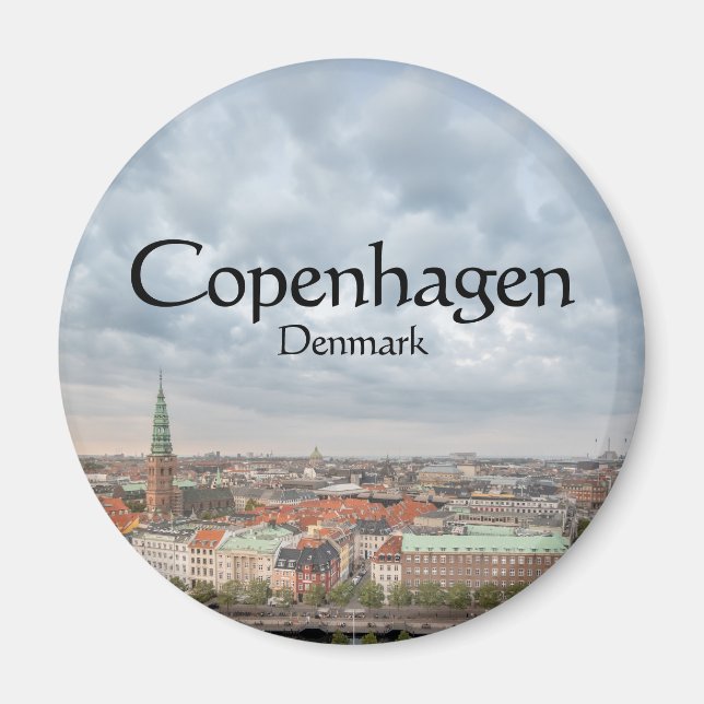 Copenhagen Denmark Magnet (Front)