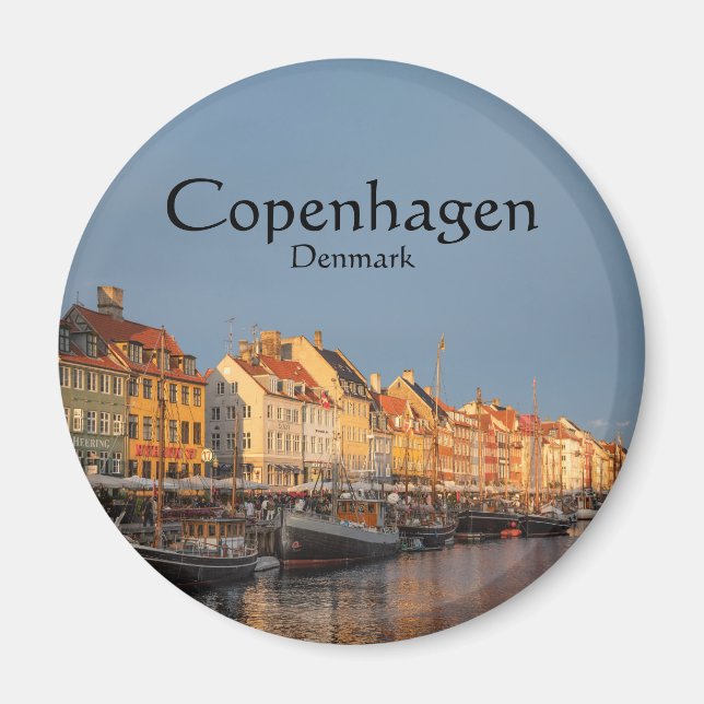 Copenhagen Denmark Magnet (Front)