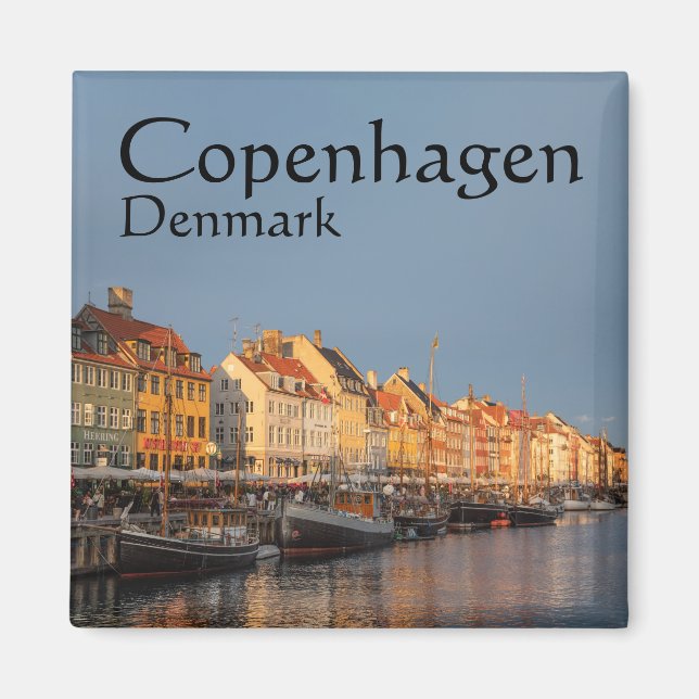 Copenhagen Denmark Magnet (Front)