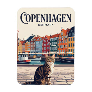 Copenhagen Denmark Magnet