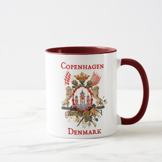 Copenhagen, Denmark Mug (Right)