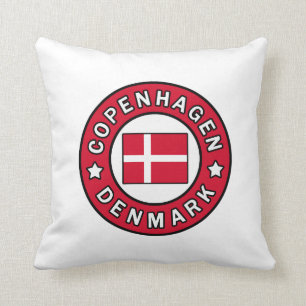 Copenhagen Denmark pillow