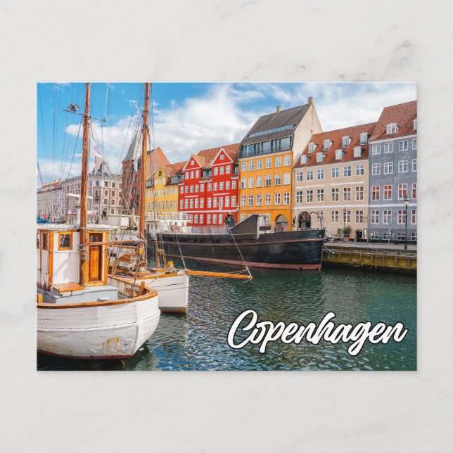 Copenhagen, Denmark Postcard (Front)