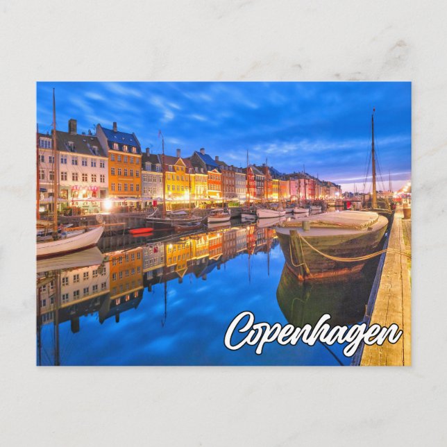 Copenhagen, Denmark Postcard (Front)