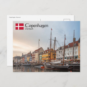 Copenhagen Denmark Postcard