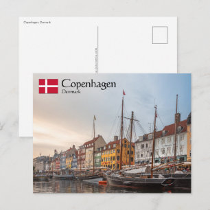 Copenhagen Denmark Postcard