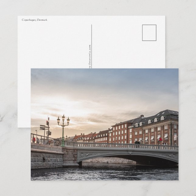 Copenhagen Denmark Postcard (Front/Back)