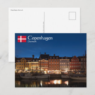 Copenhagen Denmark Postcard