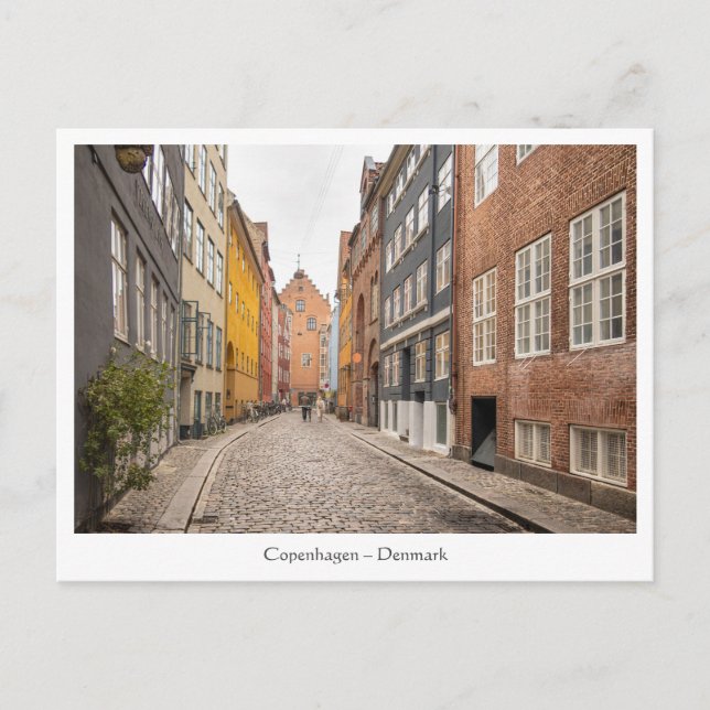 Copenhagen Denmark Postcard (Front)
